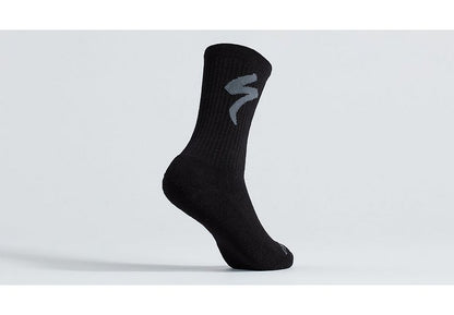 64722-3205-Specialized-Merino Midweight Tall Logo Socks -Sock