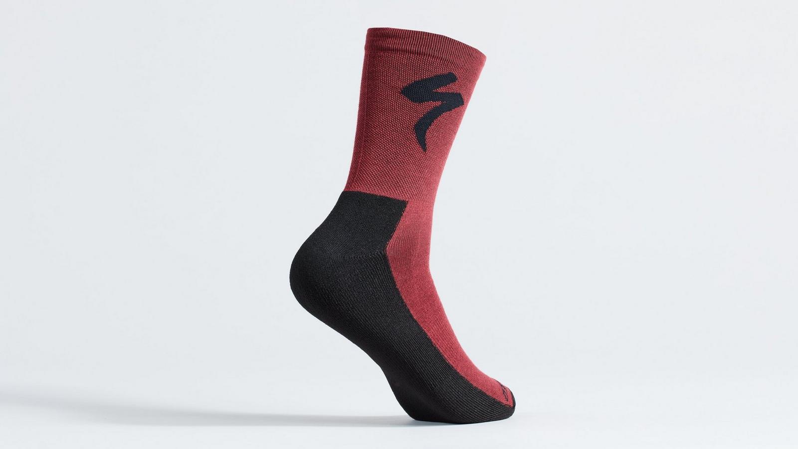 64722-3425-Specialized-Primaloft Lightweight Tall Logo Sock-Sock-Peachtree-Bikes-Atlanta