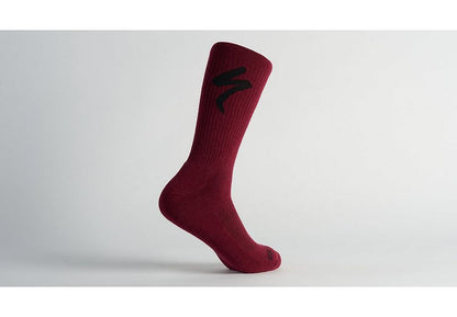 64723-3225-Specialized-Merino Midweight Tall Logo Socks -Sock