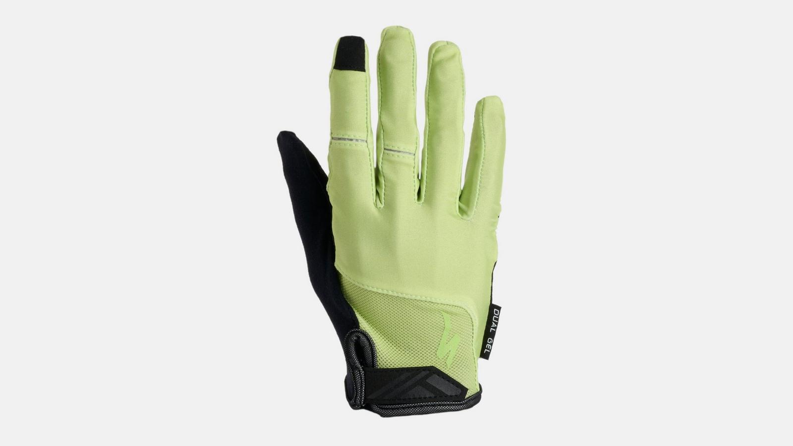 67123-1016-Specialized-Body Geometry Dual Gel Glove Long Finger-Glove Lf-Peachtree-Bikes