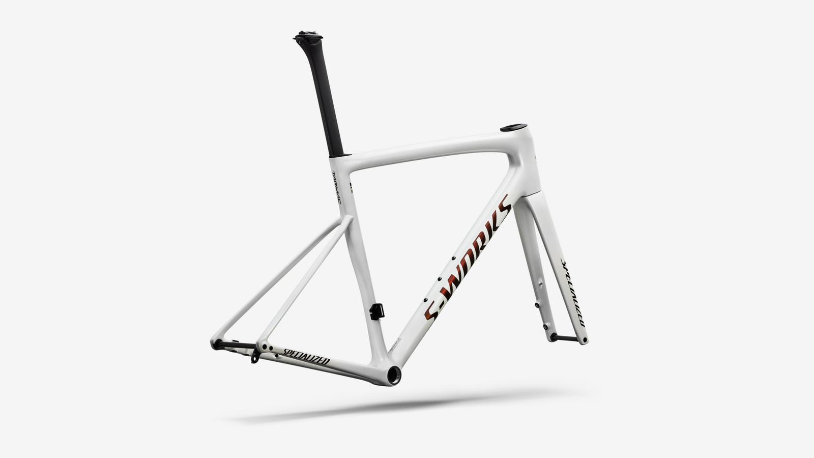 TARMAC SL8 SW FRMSET METWHTSIL/CMLNREDGLD/BLK 61 PEACHTREE-BIKES-BIKE-SHOP-NEAR-ME