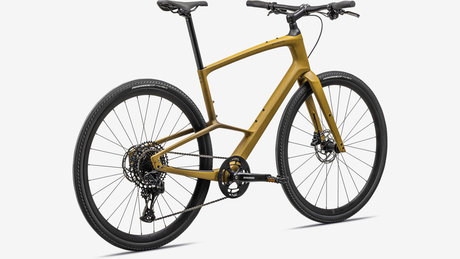 specialized sirrus gravel bike Specialized 2023 Sirrus X 5.0 SATIN Harvest Gold / Harvest Gold Tint FADE / OBSIDIAN SPECKLE / SATIN OBSIDIAN REFLECTIVE / L