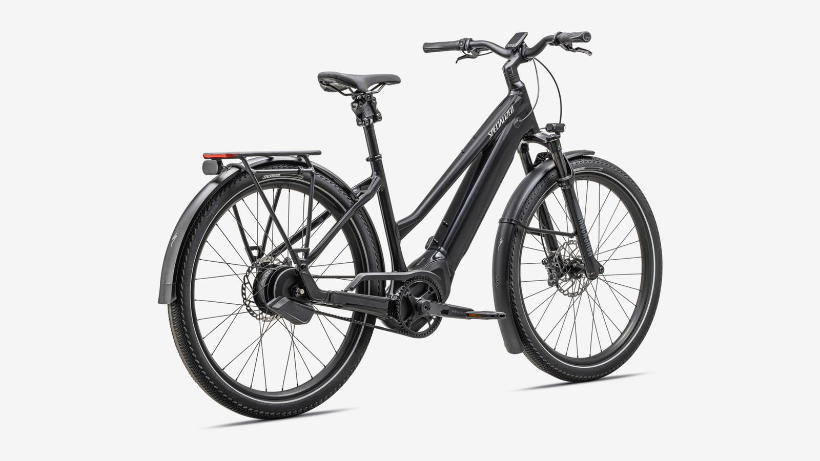 VADO 5.0 IGH STEP THROUGH UL CSTBLK/FLKSIL XL PEACHTREE-BIKES-BIKE-SHOP-NEAR-ME